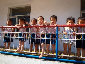 North Korean orphans