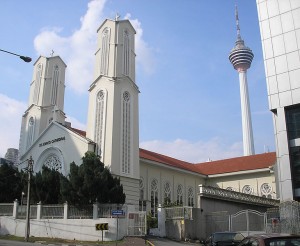 Church in Kuala Lumpar.