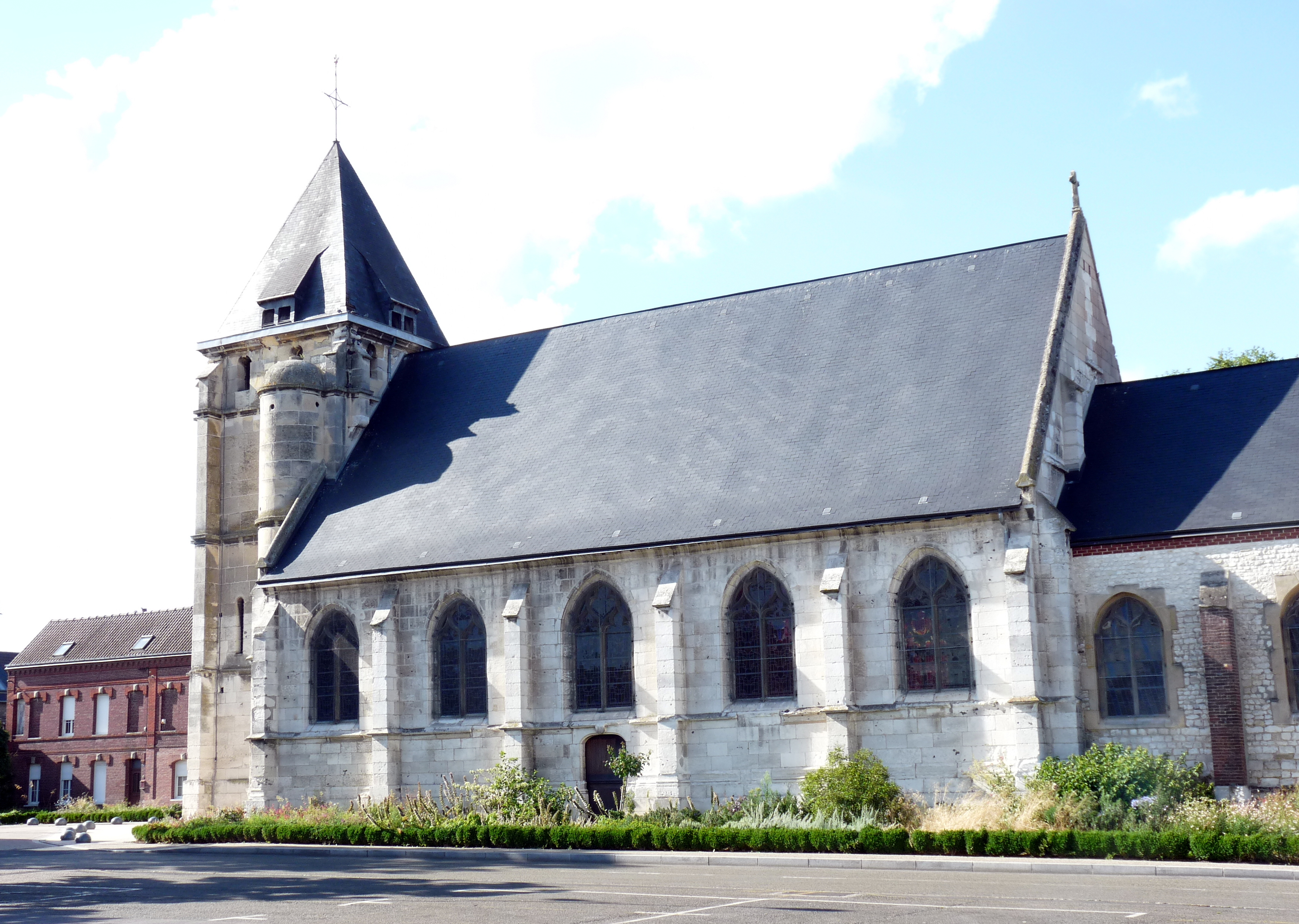 The church in Saint Etienne du Rouvray, France