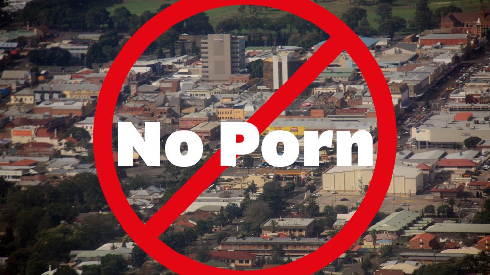 Toowoomba is seeking to be the first "porn free city"