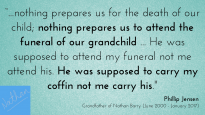 Popular preacher Phillip Jensen reflects on the death of his grandson
