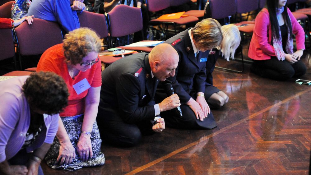 Christians pray at the 2015 national day of prayer
