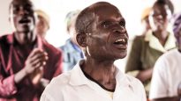 The gospel makes a difference: a group of HIV-affected people worship together in Malawi.