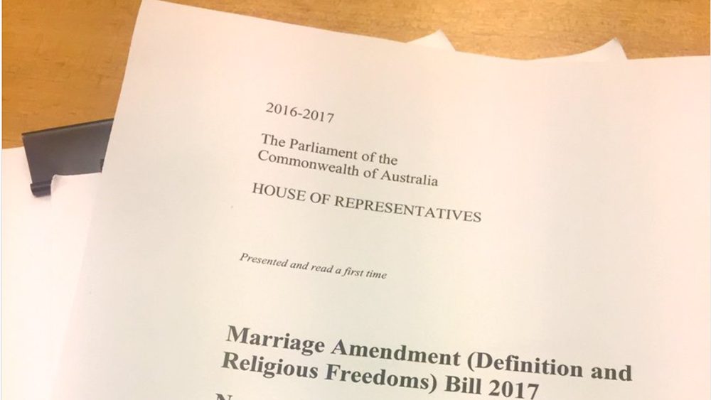 Dean Smith's Marriage Bill
