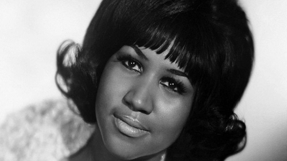 A young Aretha Franklin