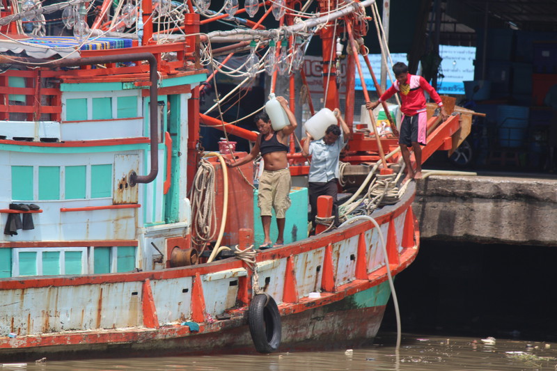 Bangkok fishing trawler