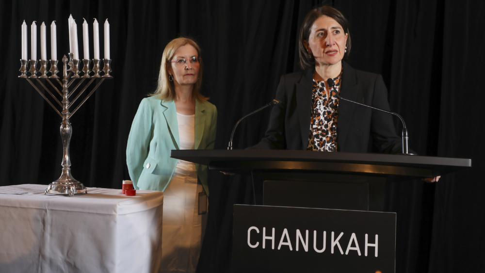 NSW Premier Gladys Berejiklian welcomes interfaith guests to pre-Chanukkah