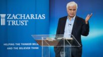 Oxford, England, 2018: Ravi Zacharias speaks to students at OCCA The Oxford Centre for Christian Apologetics.