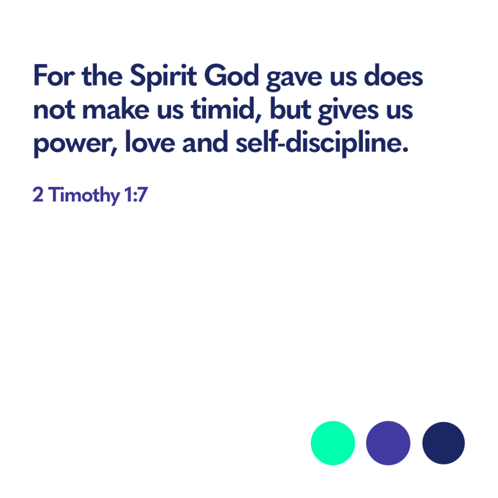 2 Timothy 1 7 Bible verse